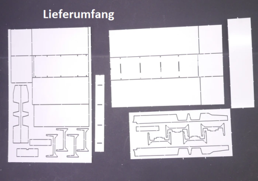 EM126 1:87 Bausatz Aufbauten für NL Blumentransporter HZ