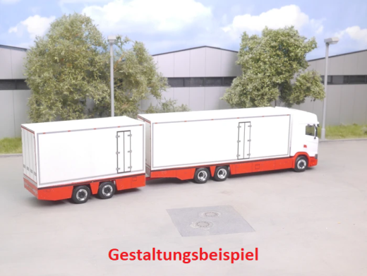 EM126 1:87 Bausatz Aufbauten für NL Blumentransporter HZ