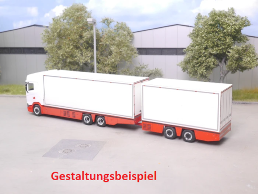 EM126 1:87 Bausatz Aufbauten für NL Blumentransporter HZ