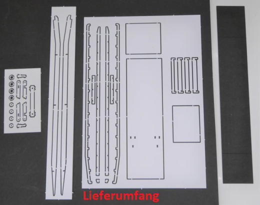 EM129 Bausatz einer Verladerampe für Gabelstapler