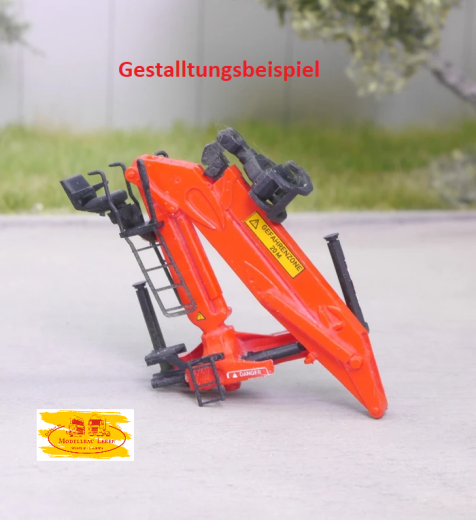EM162 Bausatz für Z Holz-Ladekekran ungeweglich links gelegt 1:87