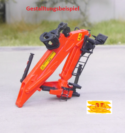 EM162 Bausatz für Z Holz-Ladekekran ungeweglich links gelegt 1:87