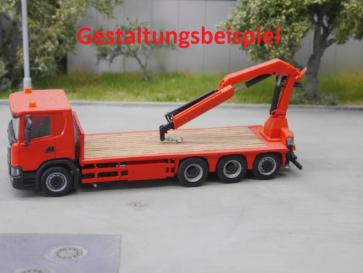 EM205 Bausatz Pritsche für 8x4 Chassis