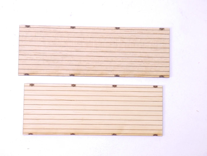 EM600 Holz Auflage für Herpa Baustoff HZ hell