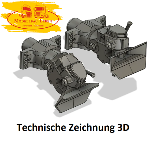 EM633 Schwerlastkupplung 200-300t - 2 Stück - 1:87