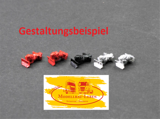 EM633 Schwerlastkupplung 200-300t - 2 Stück - 1:87