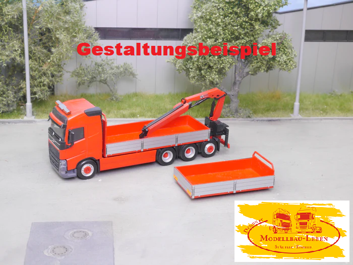 EM641 Bausatz für flache LKW Pritsche 58 mm