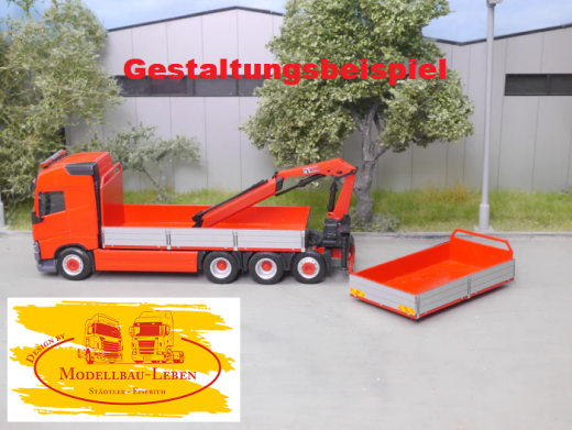 EM640 Bausatz für flache LKW Pritsche 52 mm