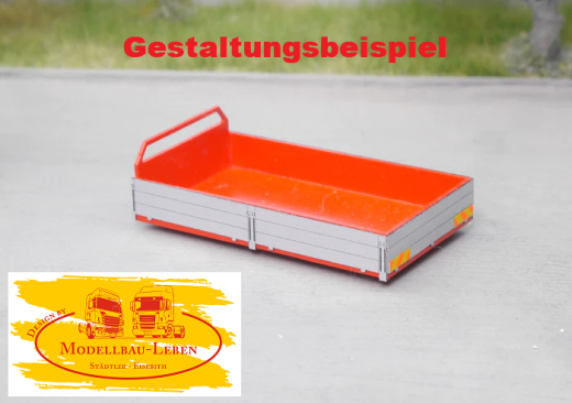 EM640 Bausatz für flache LKW Pritsche 52 mm