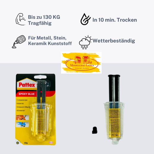 325299 Pattex Epoxy Glue 2 Komponentenkleber 10 gramm