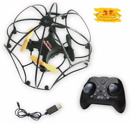 DF MODELS 9918 SkyTumbler Quadcopter, Indoor-Cage-Drone 1 Stück