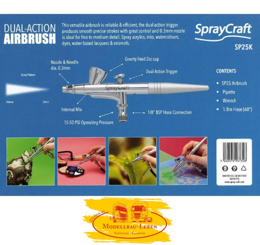 Krick 493226 Airbrushpistole SP25K Dual Action