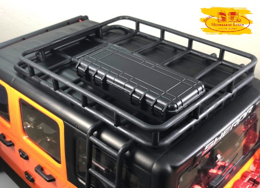 Absima 2320095 - Zubehör Kunststoffkoffer, Gunbox schwarz - 1:10