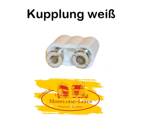 60765 - Kahlert Stecker / Kupplung für Krippe, Puppenstube 1 Stück