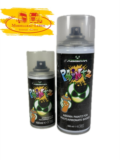 Absima 3500001XL - Polycarbonat Spray Paintz weiß XL 400 ml.