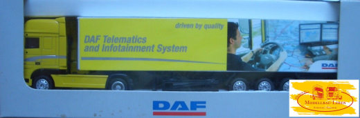 WSI PROMOTOYS DAF XF 105 &quote;DAF Telematics and Infotainment S.&quote; OVP H0 1:87
