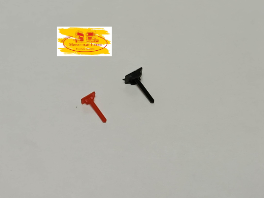 Herpa 0137 - 2300772 Stützen rechteckig verschiedene Farben 1 Paar