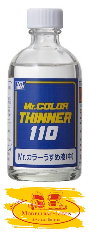 Mr.Hobby Mr Color - Gunze T-102 - Mr. Color Thinner 110 -110 ml - Neu