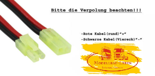 Adapter T Plug Stecker auf Mini Tam mit 10 cm Kabel