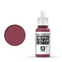 VA 70.946 Vallejo Model Color: 032 Bordeauxrot (Dark Red), 17 ml (946)