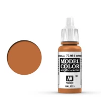 VA 70.981 Vallejo Model Color: 131 Orangebraun (Orange Brown), 17 ml (981)