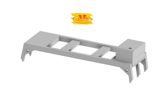 DD-554 - 3 D Druck Zubehör Funkbrücke für VW T3 - 1:87