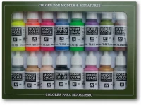 VA 70.112 Vallejo Model Color: Set 12: Wargames Special (16 Farben)