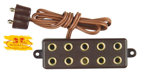 69460 - Kahlert Verteilerleiste mit Anschlusskabel 5 fach