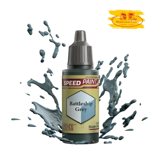 WP2024 The Army Painter Speedpaint 2.0: Battleship Grey, 18 ml