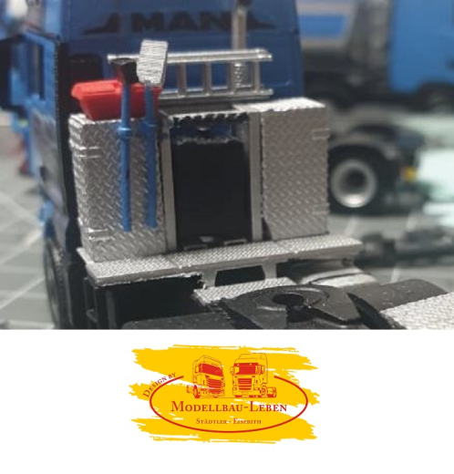 DD-488 - 3 D Druck Zubehör Staukistenset Felbermayr - 1 Stk - 1:87