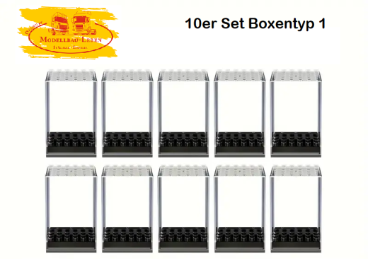 TX0205 - Show Vitrine, Acryl - Aufbewahrungsbox, Figuren Display, Ausstellungsbox, stapelbar, Ideal