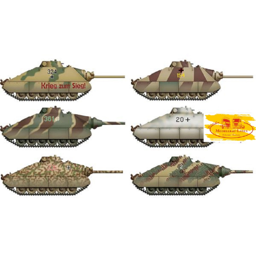Das Werk DW35019 Bausatz Schwerer kleiner Panzerkampfwagen Projekt 1944 Maßstab 1:35