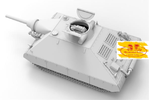 Das Werk DW35019 Bausatz Schwerer kleiner Panzerkampfwagen Projekt 1944 Maßstab 1:35