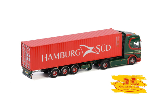 WSI 01-3095 G.G. Rietveld & Zonen B.V. Container Trailer, 40 Ft Container Hamburg Süd 1:50