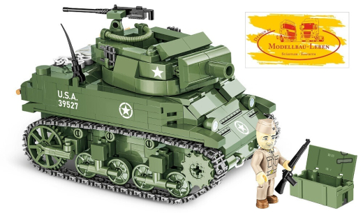 Cobi 2279 Historical Collection World War II H.M.C M8 Scott Bausatz 525 Teile 1 Figur