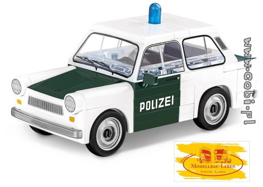 Cobi 24541 Youngtimer Collection Trabant 601 Polizei Bausatz 82 Teile