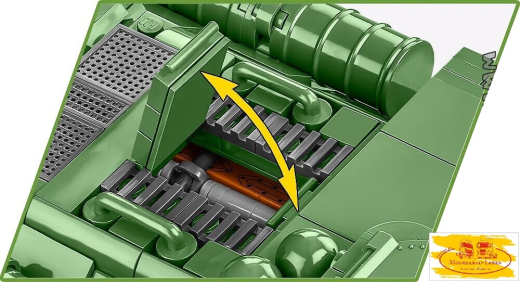 Cobi 2541 Historical Collection World War II SU-100 Bausatz 655 Teile 1 Figur