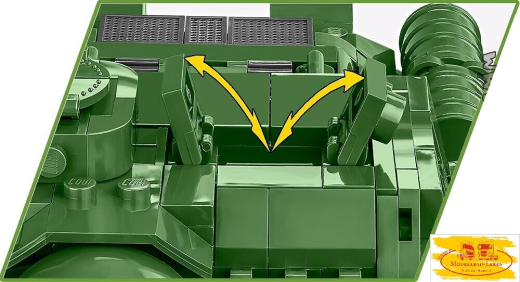 Cobi 2541 Historical Collection World War II SU-100 Bausatz 655 Teile 1 Figur