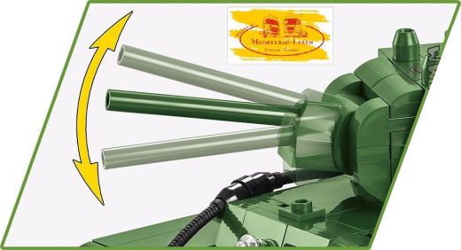 Cobi 2555 Historical Collection World War II KV-1 Bausatz 590 Teile 2 Figuren