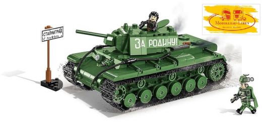 Cobi 2555 Historical Collection World War II KV-1 Bausatz 590 Teile 2 Figuren