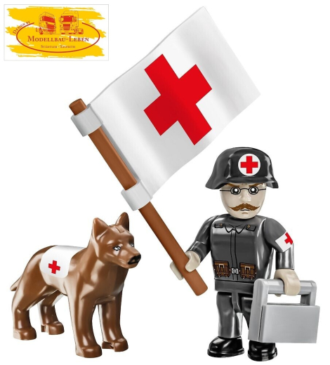 Cobi 2989 Historical Collection Great War Sturmpanzerwagen A7V Bausatz 840 Teile 2 Figur