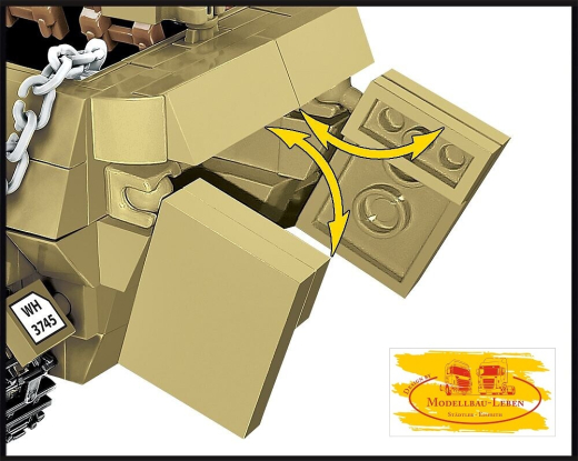 Cobi 3049 Company of Heroes Sd.Kfz. 251 Ausf.D Bausatz 453 Teile 1 Figur