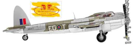 Cobi 5735 Historical Collection World War II De Havilland DH-98 Mosquito Bausatz 703 Teile 1 Figur