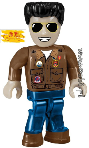 Cobi 5806 Top Gun Maverick P-51D Mustang™ Bausatz 265 Teile 1 Figur