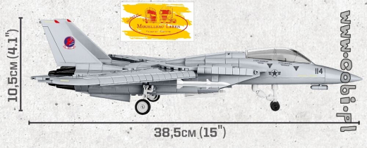Cobi 5811 Top Gun Maverick F-14A Tomcat™ Bausatz 752 Teile 2 Figuren