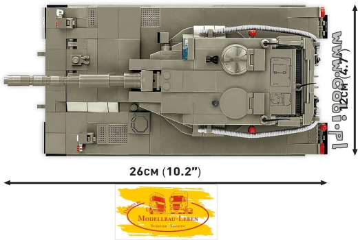 Cobi 2621 Historical Collection Armed Forces Merkava Mk. 1/2 Bausatz 825 Teile