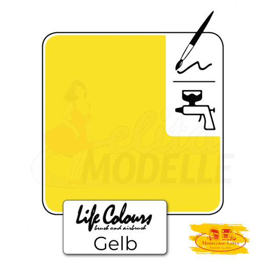 Elita LC070111-GL-015 Life Colours Gelb glänzend 15 ml