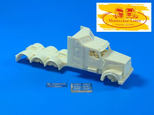 msM87 MR-BS01002 3D Resindruck Zubehör Kenworth T909 4achs Cab + Chasis 1:87