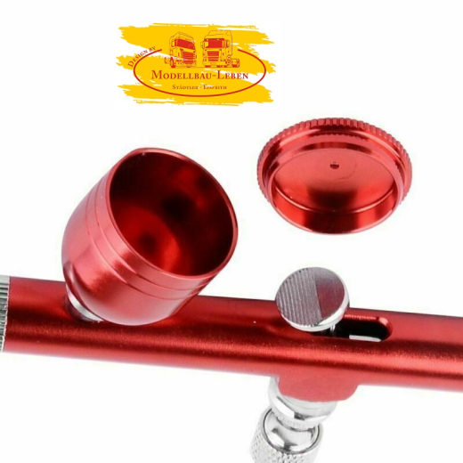 03K333 Profi-Air Brush Airbrushpistole Komplett Airbrush Pistole Double Action Pistolen 0,3mm 7ml ro