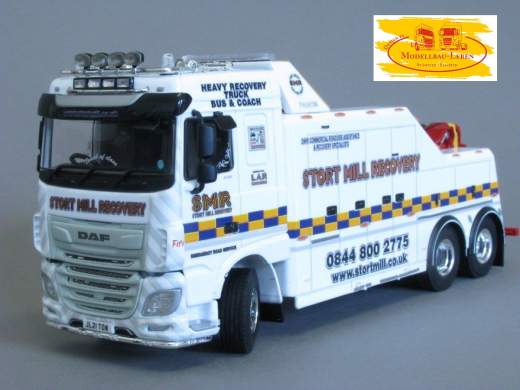 WSI 02-3108 Stort Mill Recovery 6X2, DAF XF Space Cab WRECKER MY2017 - 1:50